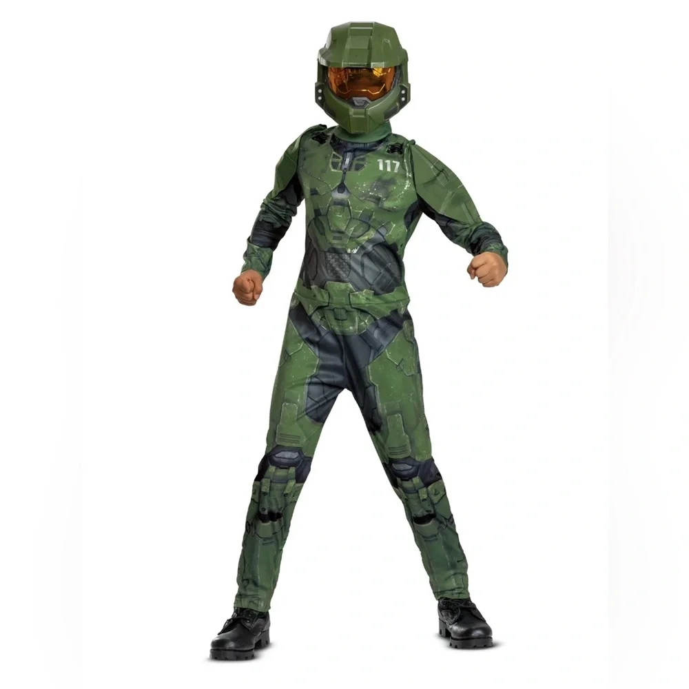 Halo Master Chief Costume for Children, Boys Large 10-12